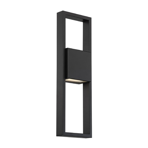 WAC Lighting Archetype Black LED Outdoor Wall Light by WAC Lighting WS-W13918-BK