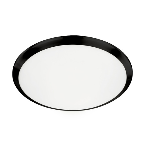 Kuzco Lighting Kuzco Lighting Malta Black LED Flushmount Light FM1515-BK-5CCT