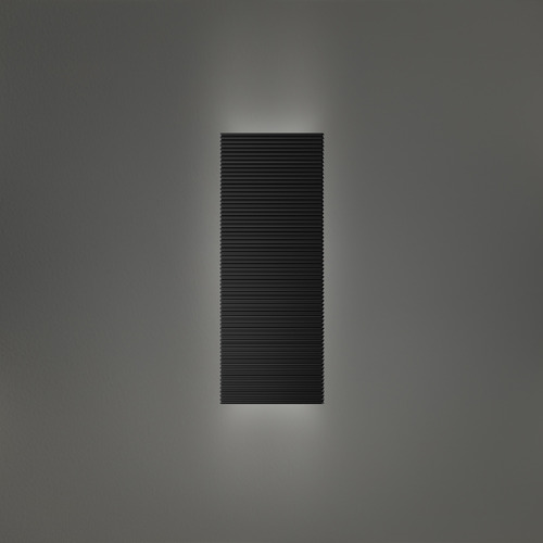 Modern Forms by WAC Lighting Modern Forms Pillar Black LED Outdoor Wall Light WS-W76516-27-BK