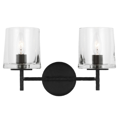 Visual Comfort Studio Collection Visual Comfort Studio Collection Ellen Degeneres Marietta Aged Iron Bathroom Light EV1002AI