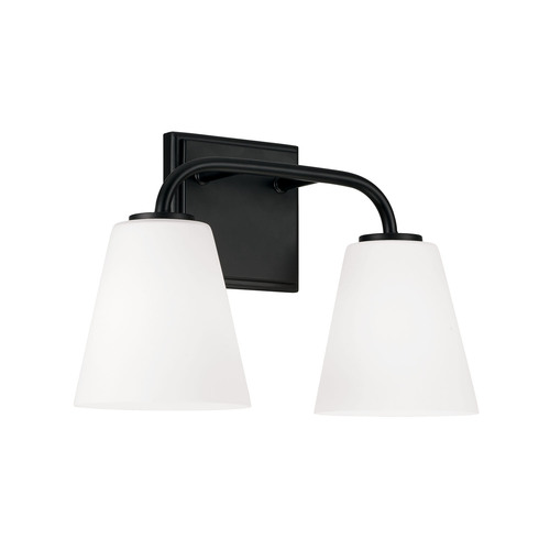 Capital Lighting Brody 14.50-Inch Bath Light in Matte Black by Capital Lighting 149421MB-543
