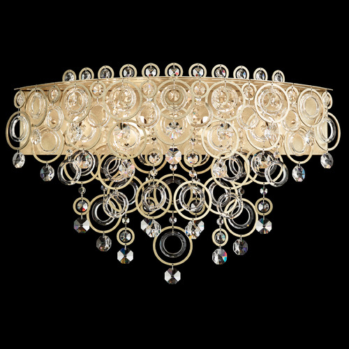 Schonbek Lighting Schonbek Worldwide Lighting Circulus Heirloom Silver Bathroom Light DR2440N-44O