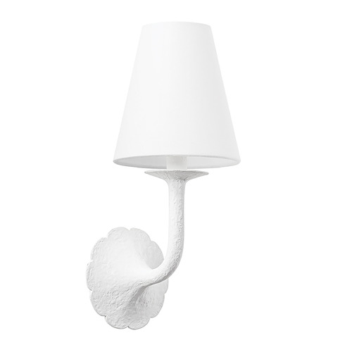 Hudson Valley Lighting Hudson Valley Lighting Winnipeg White Plaster LED Sconce 2801-WP