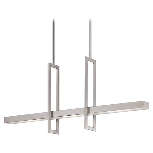 Nuvo Lighting Modern LED Linear Light in Brush Nickel by Nuvo Lighting 62/136