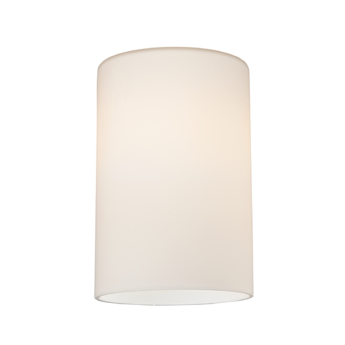 Design Classics Lighting Satin White Cylinder Glass Shade - Lipless with 1-5/8-Inch Fitter GL1028C