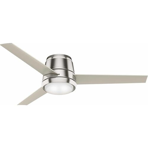 Casablanca Fan Co Commodus 54-Inch LED Hugger Fan in Brushed Nickel by Casablanca Fan Co 59573