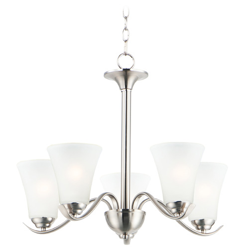 Maxim Lighting Maxim Lighting Vital Satin Nickel Chandelier 12075FTSN