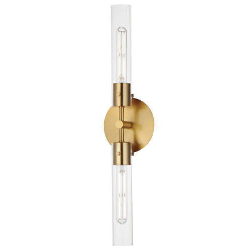 Maxim Lighting Maxim Lighting Equilibrium Natural Aged Brass LED Sconce 26370CLNAB