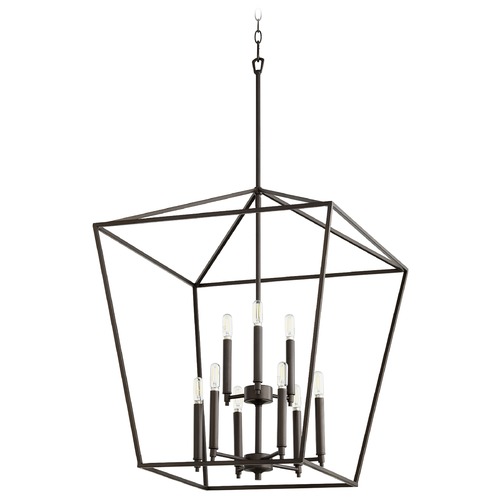Quorum Lighting Gabriel Oiled Bronze Pendant by Quorum Lighting 604-9-86