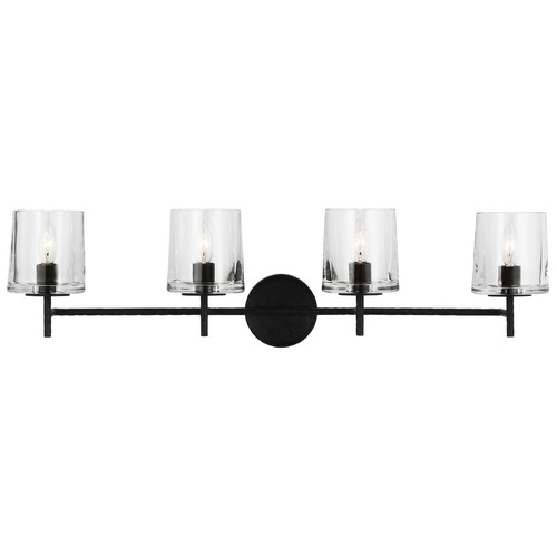 Visual Comfort Studio Collection Visual Comfort Studio Collection Ellen Degeneres Marietta Aged Iron Bathroom Light EV1004AI