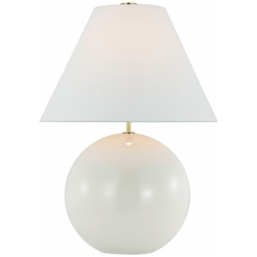 Visual Comfort Signature Collection Kate Spade New York Brielle Table Lamp in New White by VC Signature KS3020NWTL