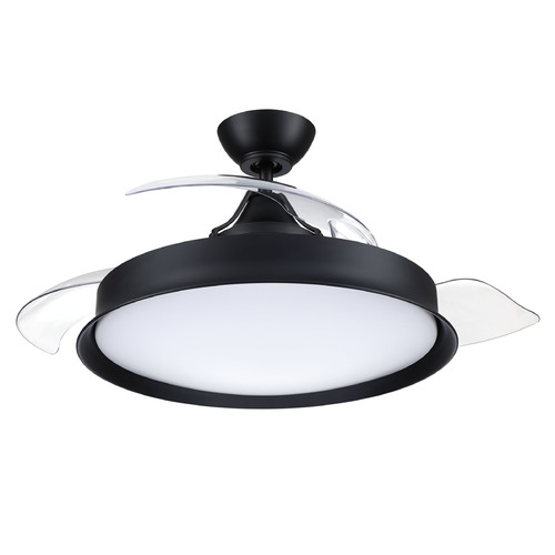 Craftmade Lighting Craftmade Lighting Union Flat Black LED Ceiling Fan with Light UN42FB3