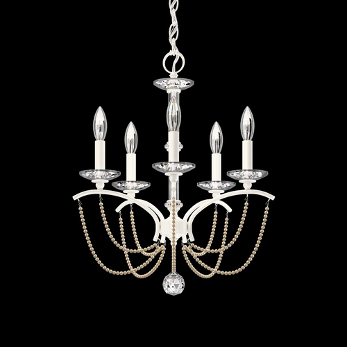 Schonbek Lighting Priscilla White Chandelier by Schonbek Lighting BC7105N-06PBZ