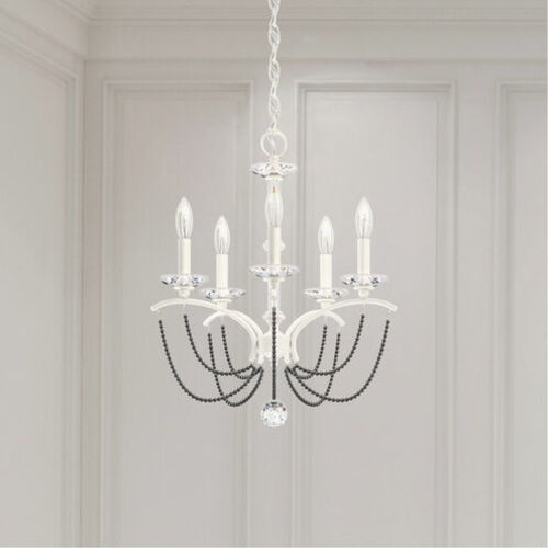 Schonbek Lighting Priscilla White Chandelier by Schonbek Lighting BC7105N-06PDK