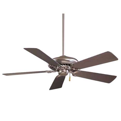 Minka Aire Supra 52-Inch Fan in Brushed Steel by Minka Aire F568-BS