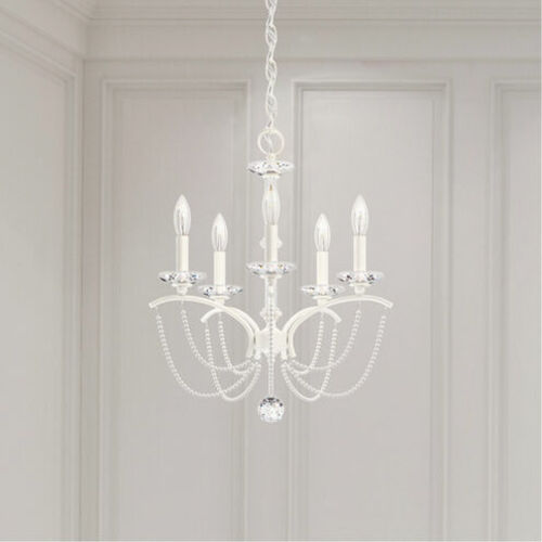 Schonbek Lighting Priscilla White Chandelier by Schonbek Lighting BC7105N-06PWT