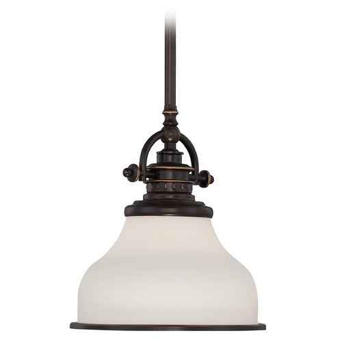 Quoizel Lighting Grant Mini Pendant in Palladian Bronze by Quoizel Lighting GRT1508PN