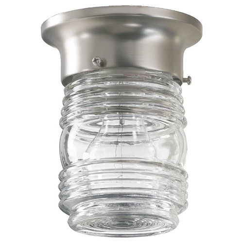 Quorum Lighting Satin Nickel Flush Mount by Quorum Lighting 3009-3-65
