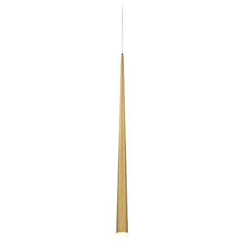 Modern Forms by WAC Lighting Cascade Aged Brass LED Mini Pendant by Modern Forms PD-41737-AB