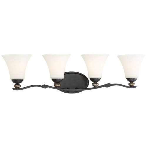 Minka Lavery Minka Shadowglen Lathan Bronze with Gold Bathroom Light 2284-589