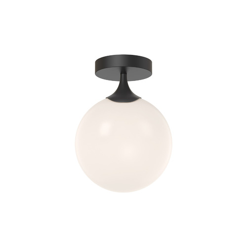 Alora Lighting Nouveau 8-Inch Wide Semi-Flush Mount in Matte Black by Alora Lighting FM505108MBOP
