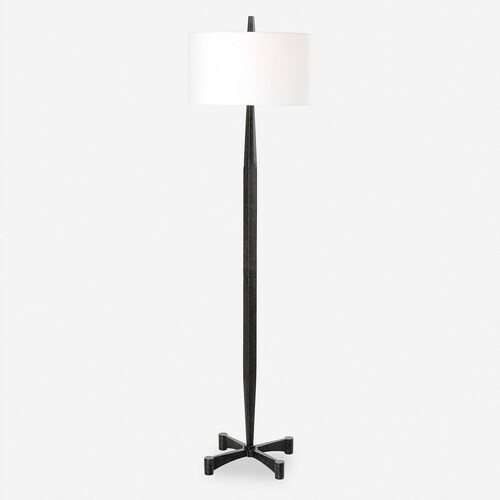 Uttermost Lighting Counteract Floor Lamp in Aged Black by Uttermost Lighting 30158