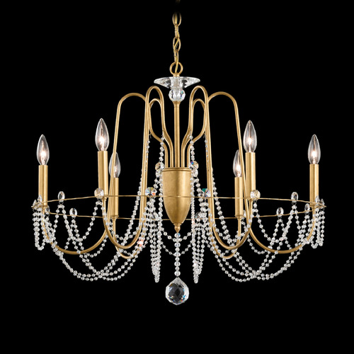 Schonbek Lighting Schonbek Worldwide Lighting Esmery Heirloom Gold Chandelier AR1006N-22O