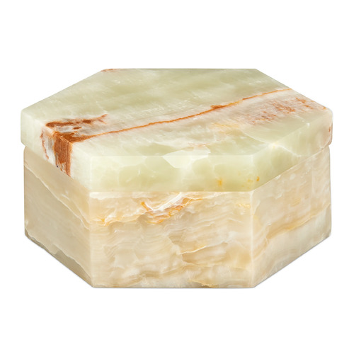 Currey and Company Lighting Currey and Company Arco Green Onyx Box 1200-1036