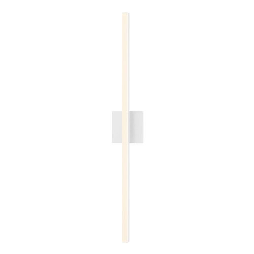 Sonneman Lighting Stix Satin White LED Bathroom Light by Sonneman Lighting 2771.03