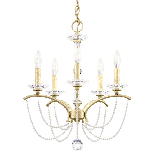 Schonbek Lighting Priscilla Heirloom Silver Chandelier by Schonbek Lighting BC7105N-44PWT