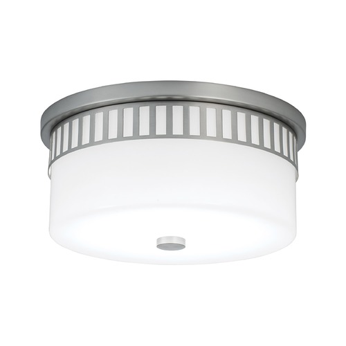 Norwell Lighting Astro Brush Nickel LED Flush Mount 9653-BN-SO
