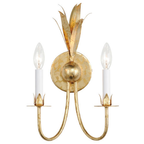 Maxim Lighting Maxim Lighting Paloma Gold Leaf Sconce 2882GL