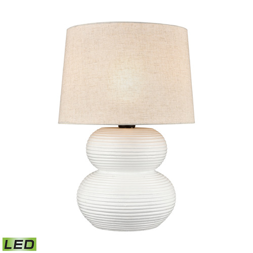 Elk Lighting Elk Lighting Phillipa Matte White LED Outdoor Table Lamp H0019-8561-LED