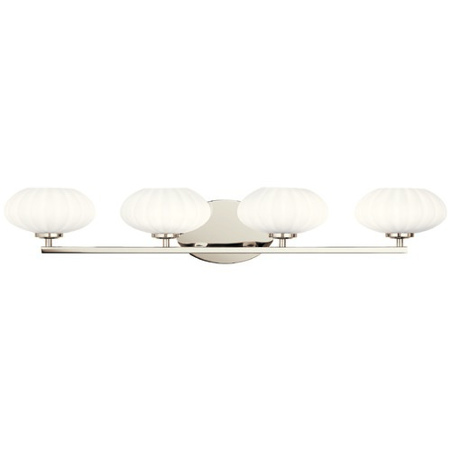 Kichler Lighting Pim 34-Inch Polished Nickel Vanity Light by Kichler Lighting 55026PN