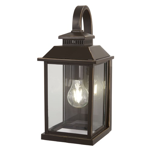 Minka Lavery Miner's Loft Oil Rubbed Bronze with Gold Highlights Outdoor Wall Light by Minka Lavery 72591-143C
