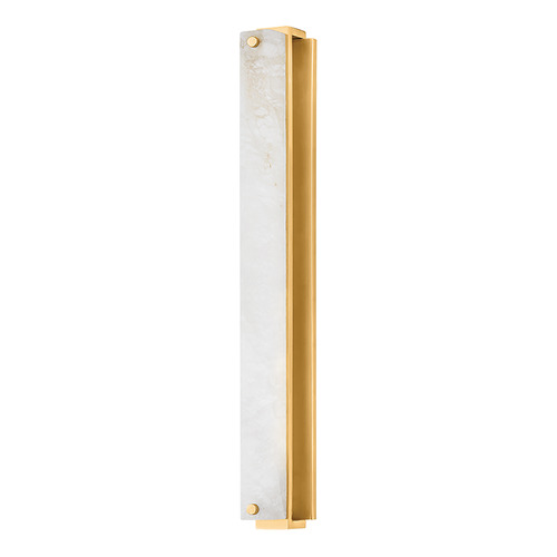 Hudson Valley Lighting Hudson Valley Lighting Edgemere Aged Brass LED Sconce 4051-AGB