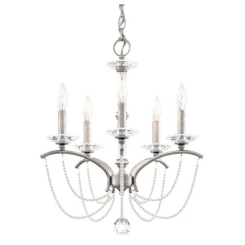 Schonbek Lighting Priscilla Antique Silver Chandelier by Schonbek Lighting BC7105N-48PWT