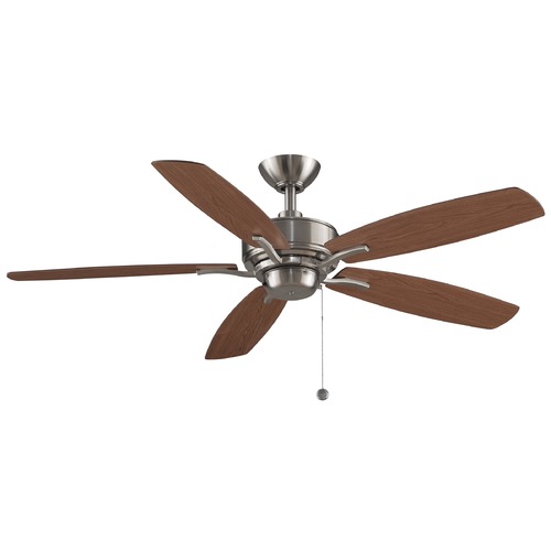 Fanimation Fans Aire Deluxe 52-Inch Fan in Brushed Nickel by Fanimation Fans FP6284BN