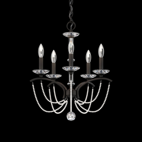Schonbek Lighting Priscilla Black Chandelier by Schonbek Lighting BC7105N-51PWT