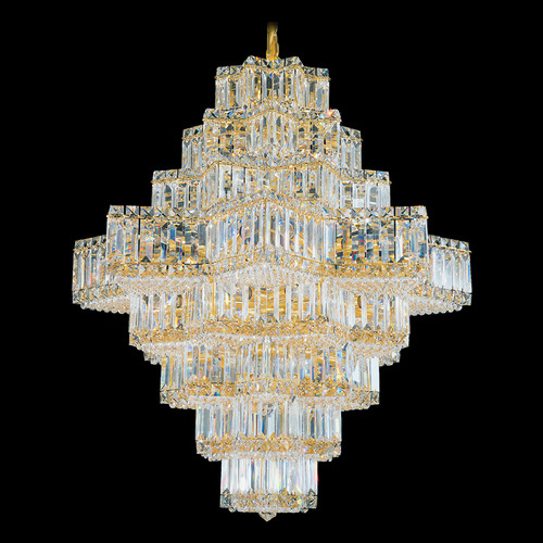 Schonbek Lighting Schonbek Worldwide Lighting Equinoxe Aurelia Crystal Chandelier 2726-211O