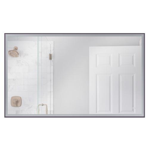 Craftmade Lighting Framed Rectangle 60-Inch Illuminated Mirror MIR6001RT-FB3C