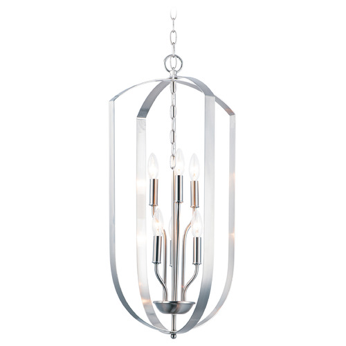 Maxim Lighting Maxim Lighting Provident Satin Nickel Pendant Light 10039SN