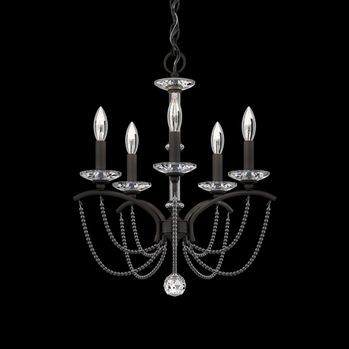 Schonbek Lighting Priscilla Black Chandelier by Schonbek Lighting BC7105N-51PDK