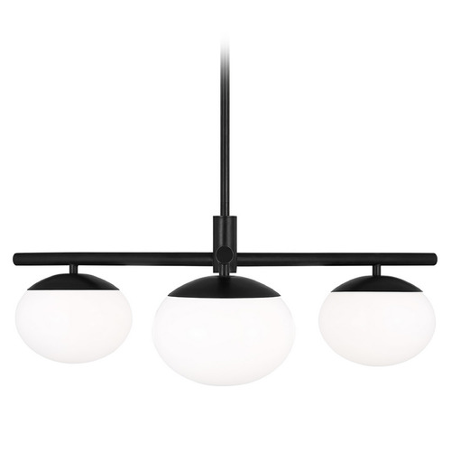 Visual Comfort Studio Collection Visual Comfort Studio Collection Ellen Degeneres Lune Aged Iron LED Chandelier EF1063AI