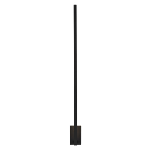 Visual Comfort Modern Collection Mick De Giulio Stagger 36-Inch 277V LED Sconce in Black by Visual Comfort Modern 700WSSTG36B-LED927-277