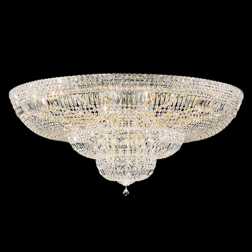 Schonbek Lighting Schonbek Worldwide Lighting Petit Crystal Deluxe Aurelia Flushmount Light 5897-211O