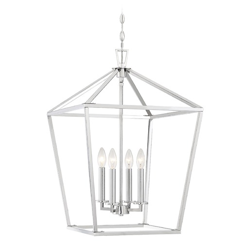 Savoy House Townsend Polished Nickel Pendant by Savoy House 3-321-4-109
