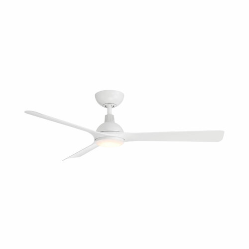 WAC Lighting Gage 52-Inch 4CCT LED Outdoor Fan in Matte White by WAC Lighting F-104L-MW