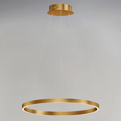 ET2 Lighting Groove 24-Inch LED Pendant in Gold by ET2 Lighting E22724-GLD