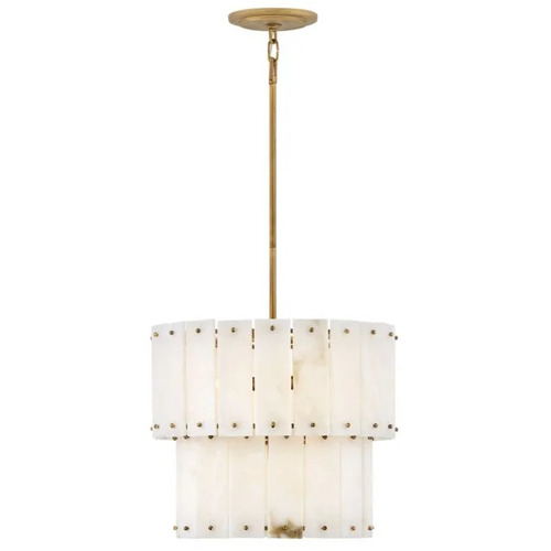 Fredrick Ramond Simone 17.50-Inch Convertible Chandelier in Gold by Fredrick Ramond FR47757BNG
